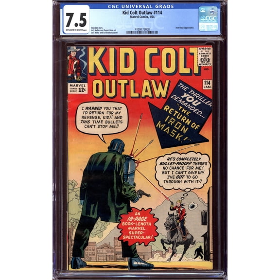 Kid Colt Outlaw #114 - CGC 7.5 Comic Book