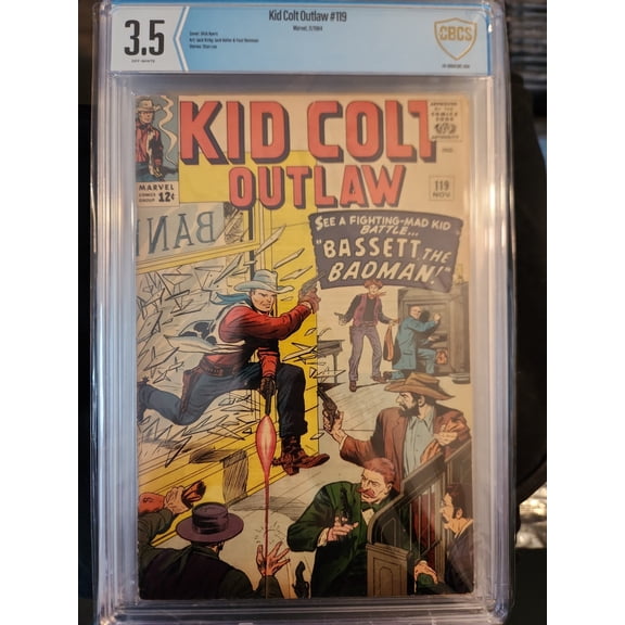 Kid Colt Outlaw #119 - CBCS 3.5 Comic Book