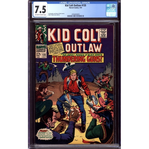 Kid Colt Outlaw #135 - CGC 7.5 Comic Book