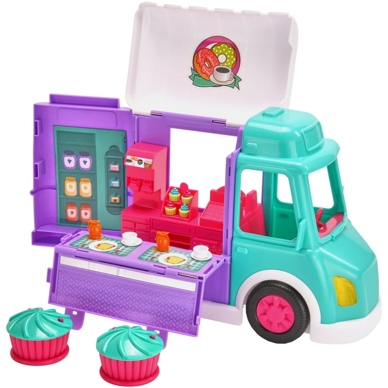 Kid Connection 17 Piece Food Truck Play Set with Lights Sounds