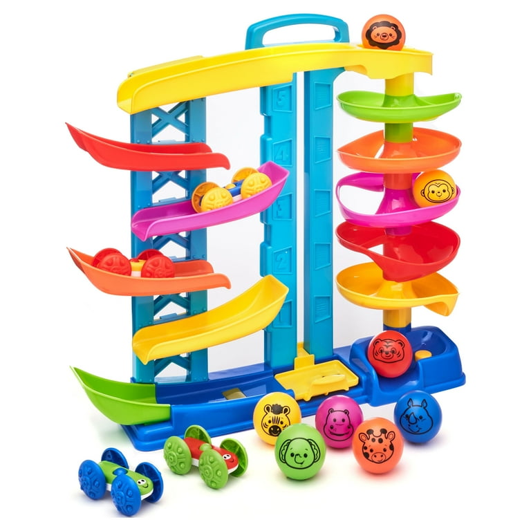 Kid Connection Child Vehicle Playsets Multicolor 13 Pieces Walmart