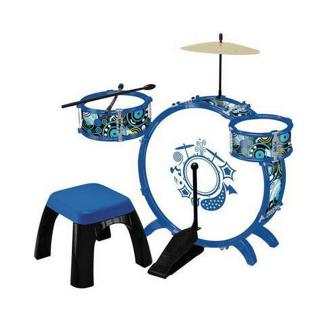 Kid Connection 9Piece Metal Drum Set