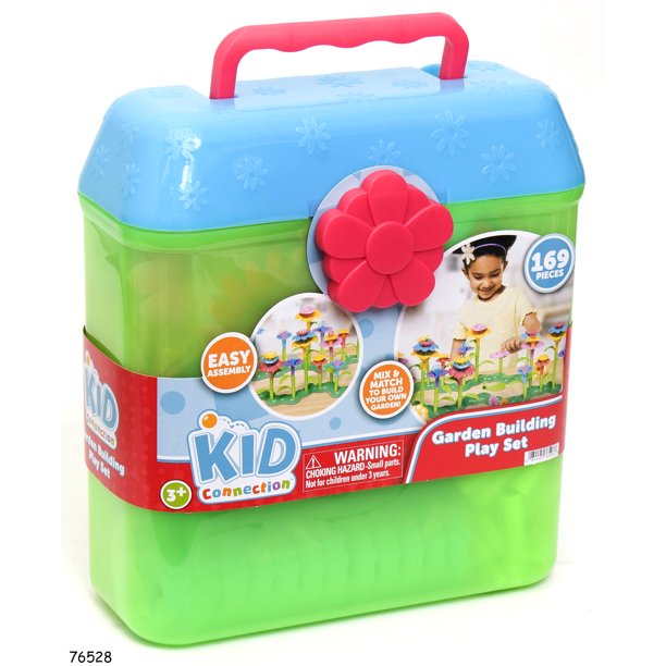 Kid Connection Build Your Own Garden Playset 169Piece Creative