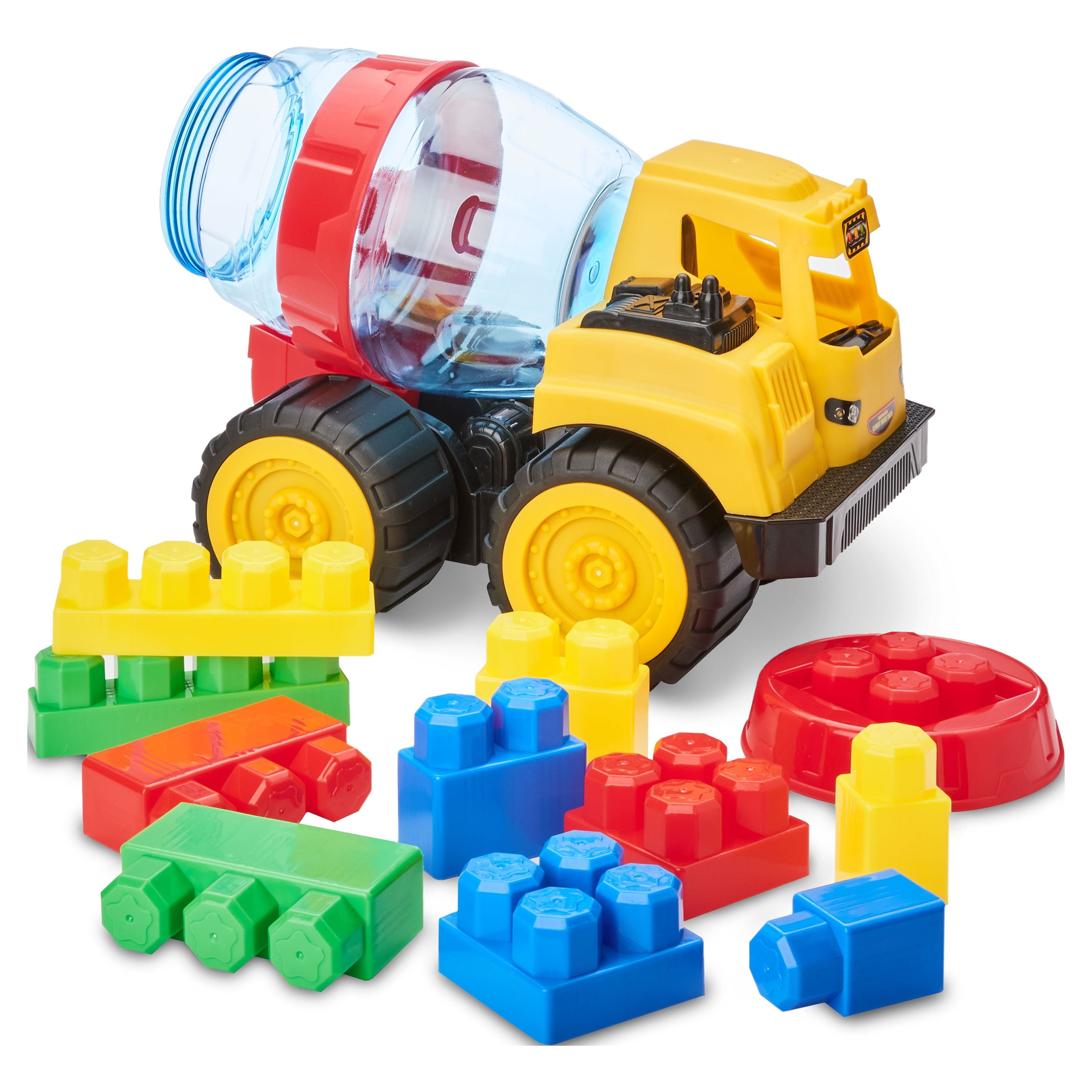 Kid connection construction truck 2025 with blocks