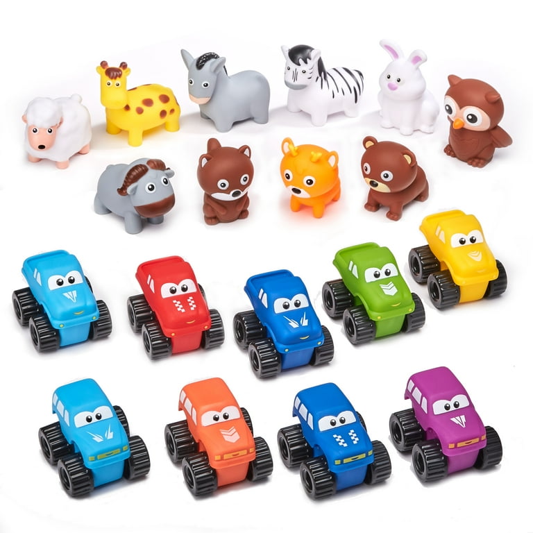 Kid Connection Cute Animals Cute Vehicles Walmart