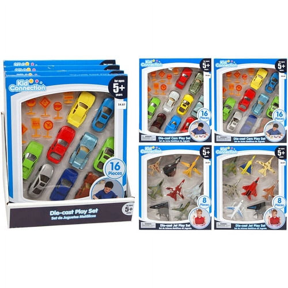Kid Connection Die Cast Vehicle Play Set Assortment