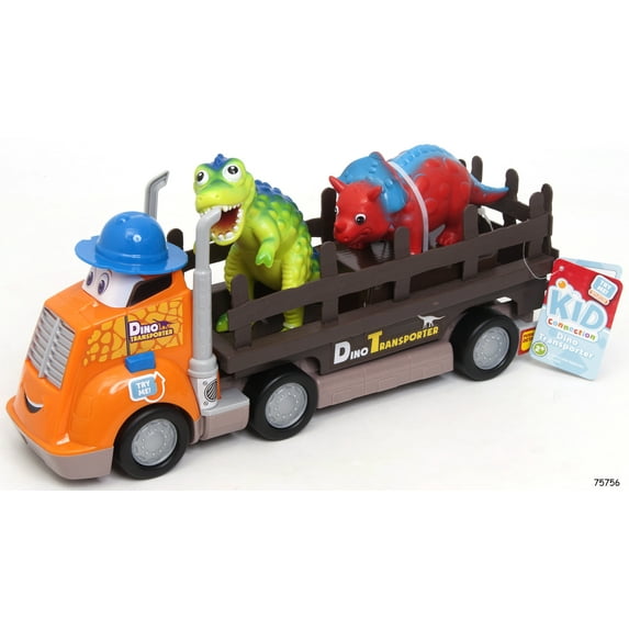 Kid Connection Dinosaur Hauler Play Set, 3Pieces