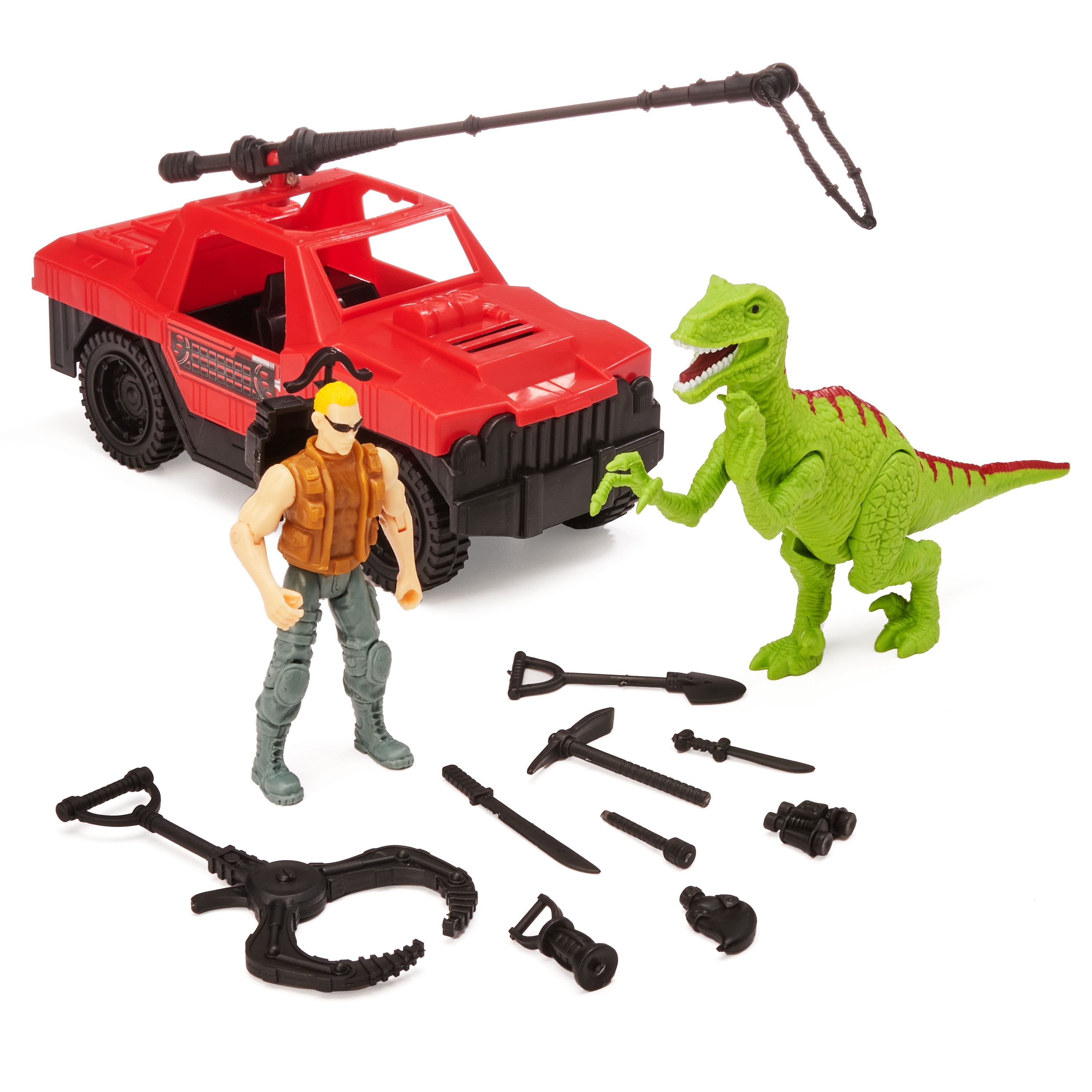 Kid connection hotsell dinosaur playset walmart