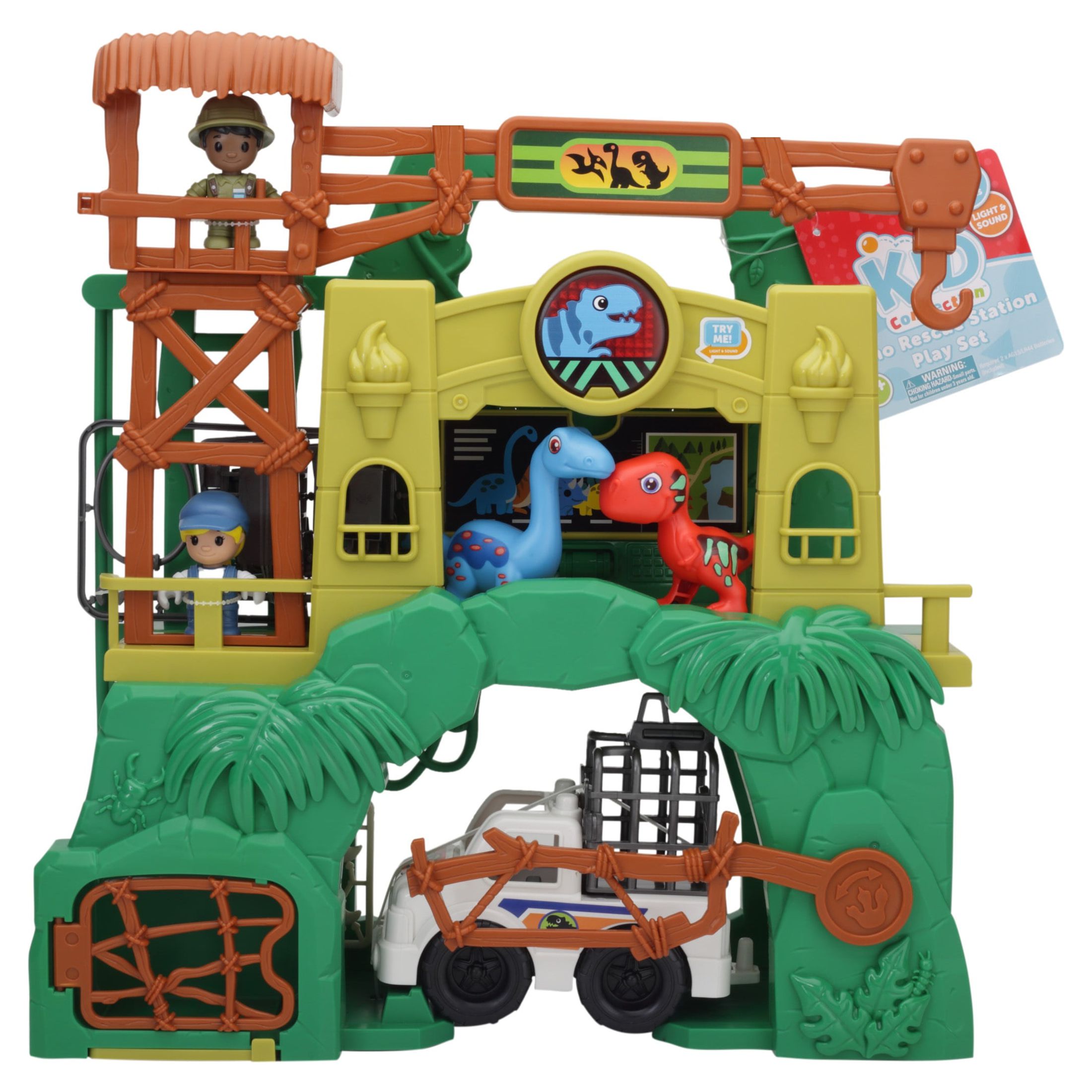 Toomies Tomy Dino Rescue Ranger – Giocattolo Educativo Per Bambini 12+ Mesi Con Dinosauro, Uovo Da Abbinare E Suoni, Spingi E Vai
