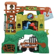 Kid Connection Dinosaur Rescue Station Play Set with Light and Sound, 28 Pcs, Toddler Toys, Age 3+