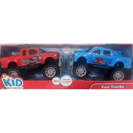 Kid Connection Fast Trax Trucks, 2 Pack
