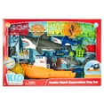 Shop Kid Connection Jumbo Shark Exploration Boat Vehicle Playset, 81 Pieces Great Prices Await