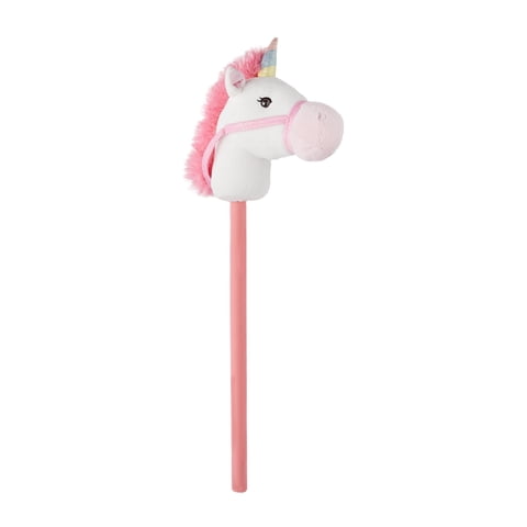 Kid Connection Plush Riding Stick Unicorn, Ages 3+, Toddler Toys