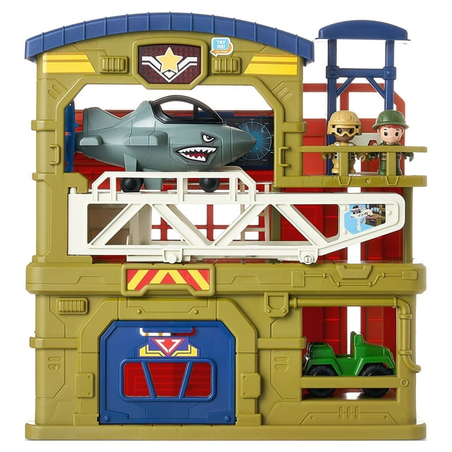 Kid Connection Military Command Center Play Set, 31 Pieces