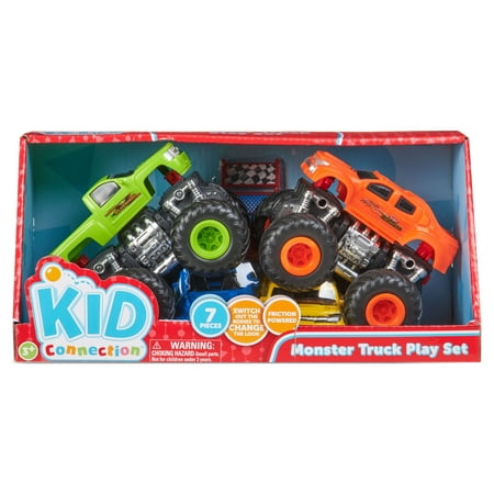 Kid Connection Monster Truck Play Set, 7 Pieces