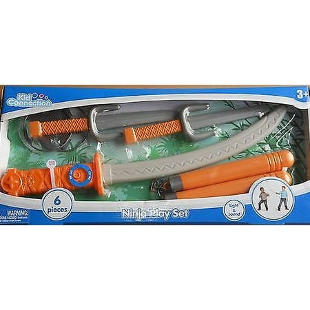 Kid Connection Ninja Playset - Orange