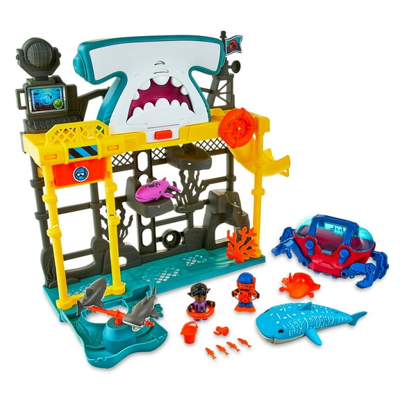 Kid Connection Ocean Adventure Playset with Light & Sound, 22 Pieces, Toddler Toys