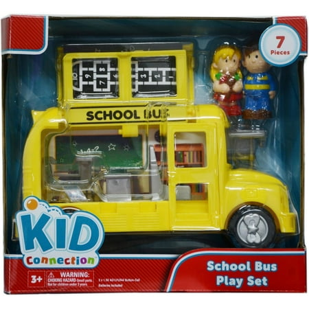 Kid Connection School Bus Play Set