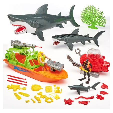 Kid Connection Shark Exploration Play Set, 31 Pieces