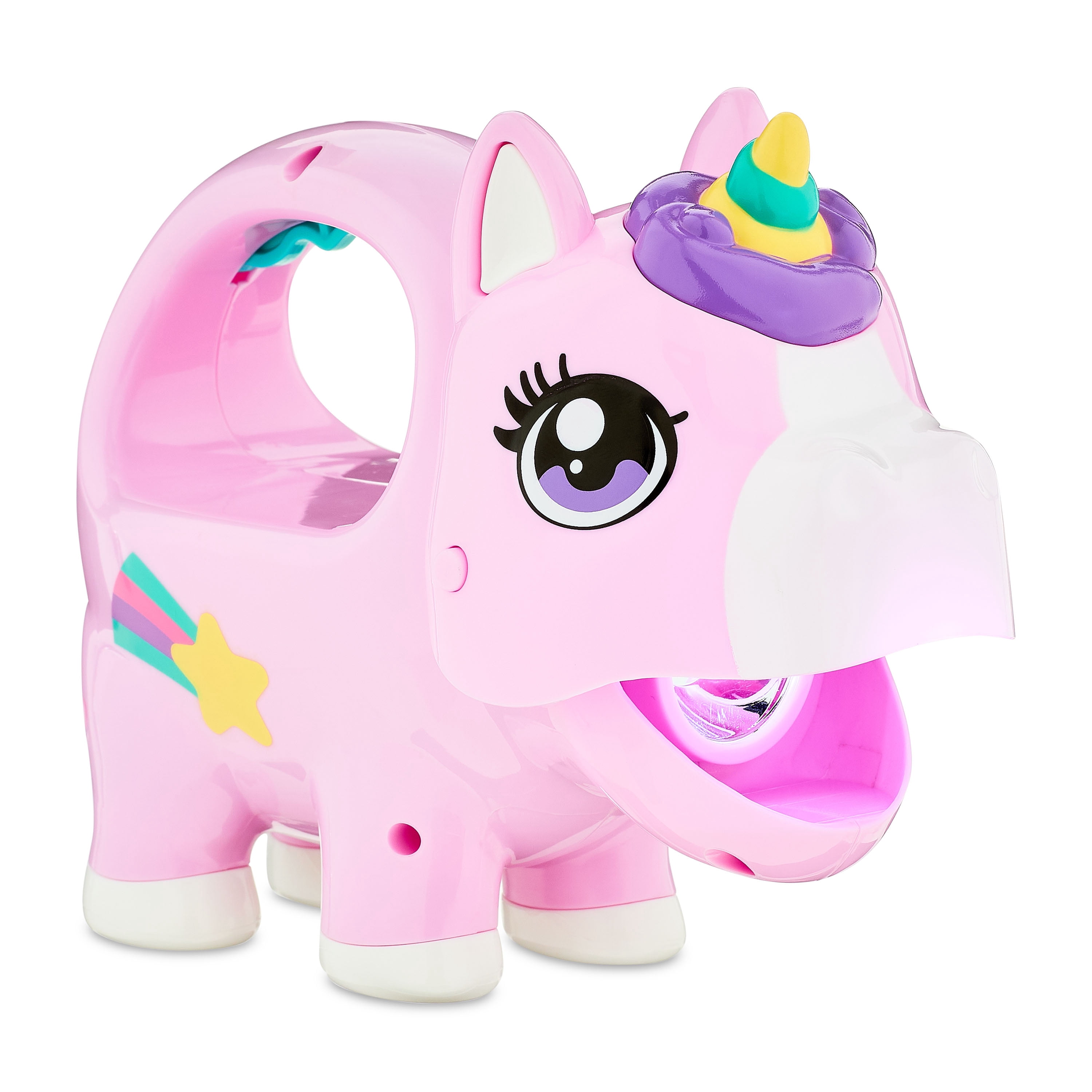 Aurora Light-Up Cuties Starbright Unicorn - 9" Plush With Light-Up Eyes, Press Foot To Activate