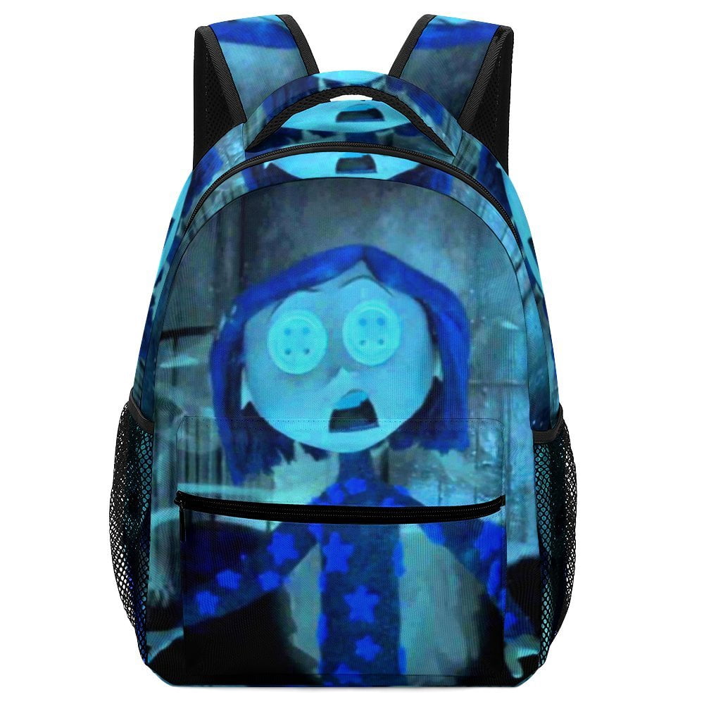 Kid Coraline School Backpack Bookbag Daypack School Bag for Teens Boys