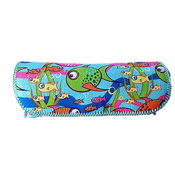 Kid Crazy Small Semi-Hard Eyeglasses Case - Fishes