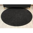 thumbnail image 1 of Koeckritz Rugs Kid Crossing Soft Area Rug, 8' Round, Black, for Living Room, Bedroom, 1 of 5