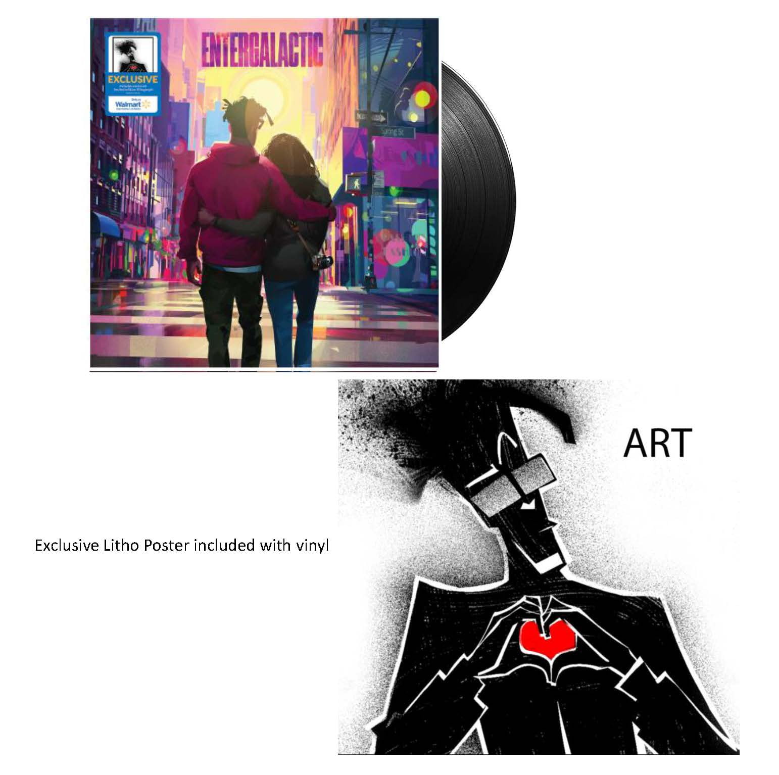 Kid Cudi - Entergalactic (Walmart Exclusive) - Music & Performance - Vinyl [Exclusive]