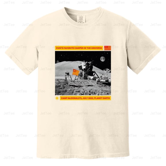 Kid Cudi Merch Hoodie Hip Hop Rap Music Fast Food Collab Comfort Color T-Shirt Unisex, up to 4XL