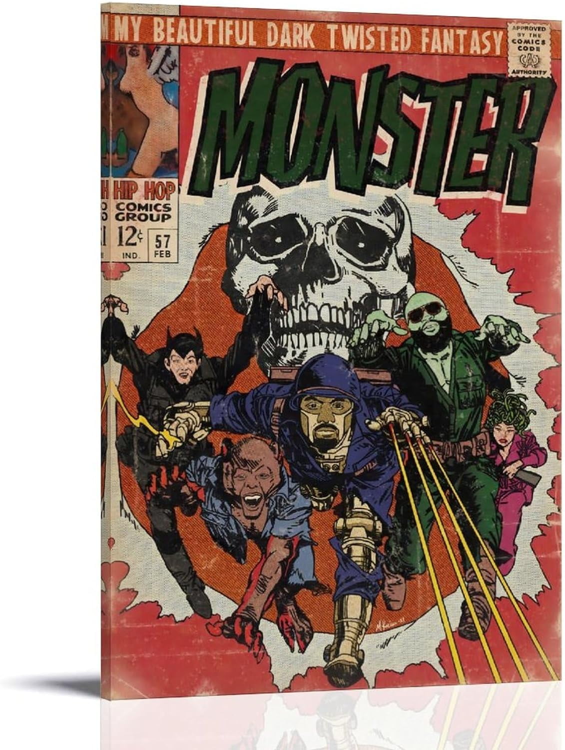 Kid Cudi Poster Man On The MoonⅡ Music Album Poster Rapper Hip-hop ...