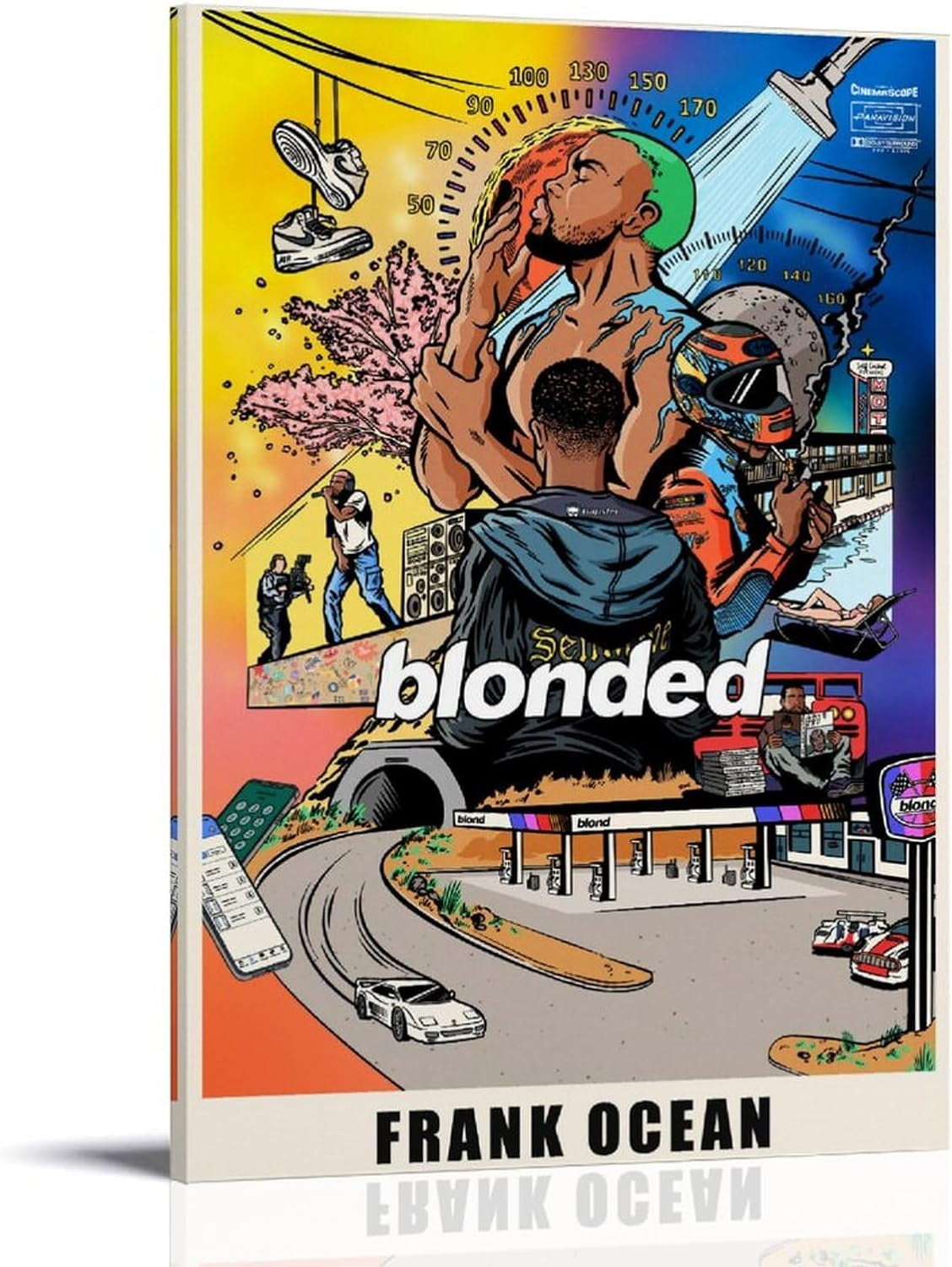 Kid Cudi Poster Man On The MoonⅡ Music Album Poster Rapper Hip-hop ...