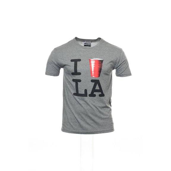 Kid Dangerous Gray Heather T-Shirt Tee Shirt, Size Large