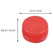 Supvox 200Pcs Beverage Cap Assorted Color Plastic Bottle Caps