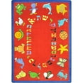 thumbnail image 1 of Kid Essentials ABC Animals Early Childhood Rectangle Rugs  02 Red - 7 ft. 8 in. x 10 ft. 9 in., 1 of 1