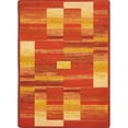 thumbnail image 1 of Kid Essentials Boomblox Rectangle Teen Area Rugs  03 Orange - 3 ft. 10 in. x 5 ft. 4 in., 1 of 1