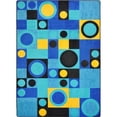 thumbnail image 1 of Kid Essentials City Block Rectangle Teen Area Rugs  01 Blue - 3 ft. 10 in. x 5 ft. 4 in., 1 of 1