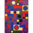 thumbnail image 1 of Kid Essentials City Block Rectangle Teen Area Rugs  02 Red - 3 ft. 10 in. x 5 ft. 4 in., 1 of 1