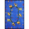 thumbnail image 1 of Joy Rugs Monkey Business Machine Tufted - Cut Pile Blue 5'4" x 7'8" - Area Rug, 1 of 2