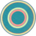 thumbnail image 1 of Joy Carpets Kid Essentials Ripples 13'2" Round Area Rug in Color Teen, 1 of 3