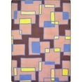 thumbnail image 1 of Kid Essentials Outside the Box Rectangle Teen Area Rugs  02 Grape - 5 ft. 4 in. x 7 ft. 8 in., 1 of 1