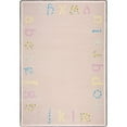 thumbnail image 1 of Kid Essentials Polka Dot ABCs Infants & Toddlers Rectangle Rugs  03 Multi Color - 3 ft. 10 in. x 5 ft. 4 in., 1 of 1