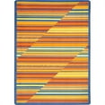 thumbnail image 1 of Kid Essentials Rhythm Rectangle Teen Area Rugs 01 Sunset - 5 ft. 4 in. x 7 ft. 8 in., 1 of 1
