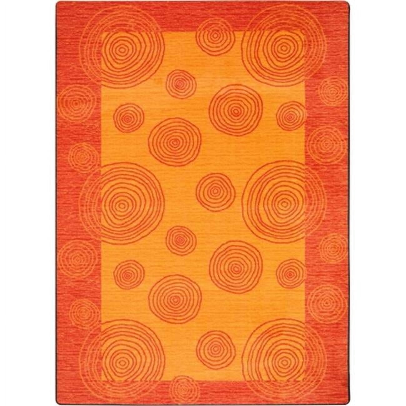 Kid Essentials Whimzi Rectangle Teen Area Rugs 03 Orange - 3 ft. 10 in ...