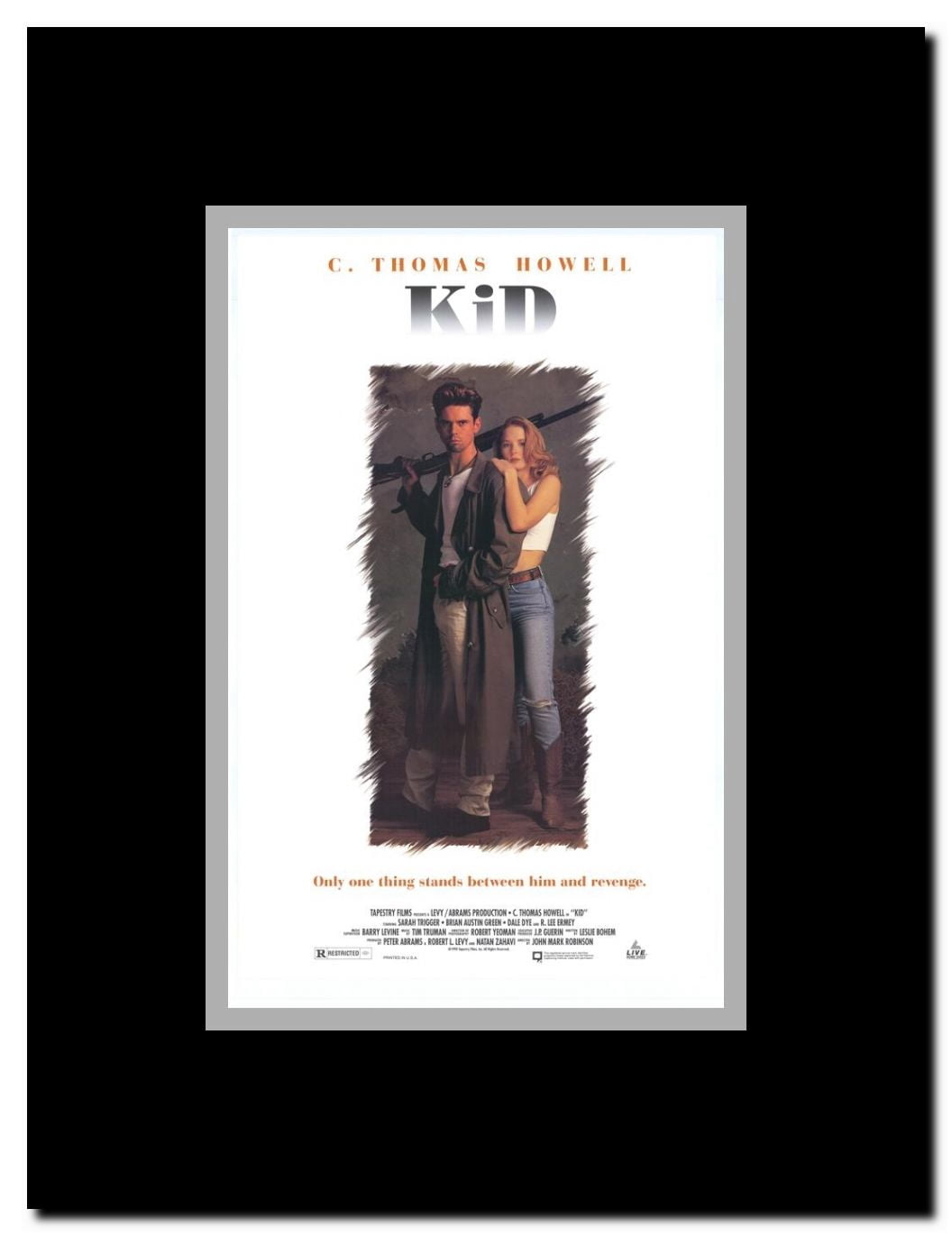 Kid Framed Movie Poster