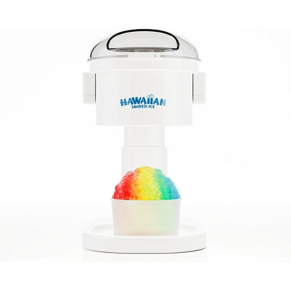 Kid-Friendly S700 Classic Snow Cone and Shaved Ice Machine with Instruction Manual, Tip Card, and 1-year Manufacturer’s Warranty, 120V, White