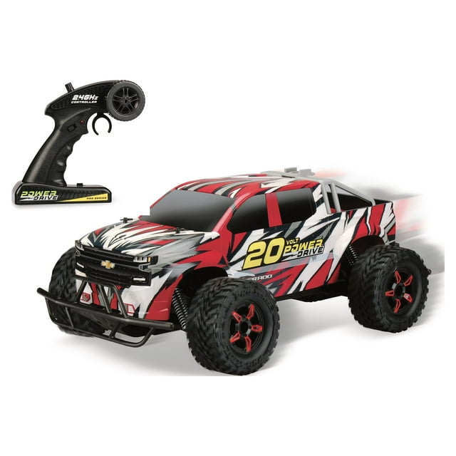 Kid Galaxy PowerDrive 20 Volt Hobby Grade Chevrolet Silverado Remote