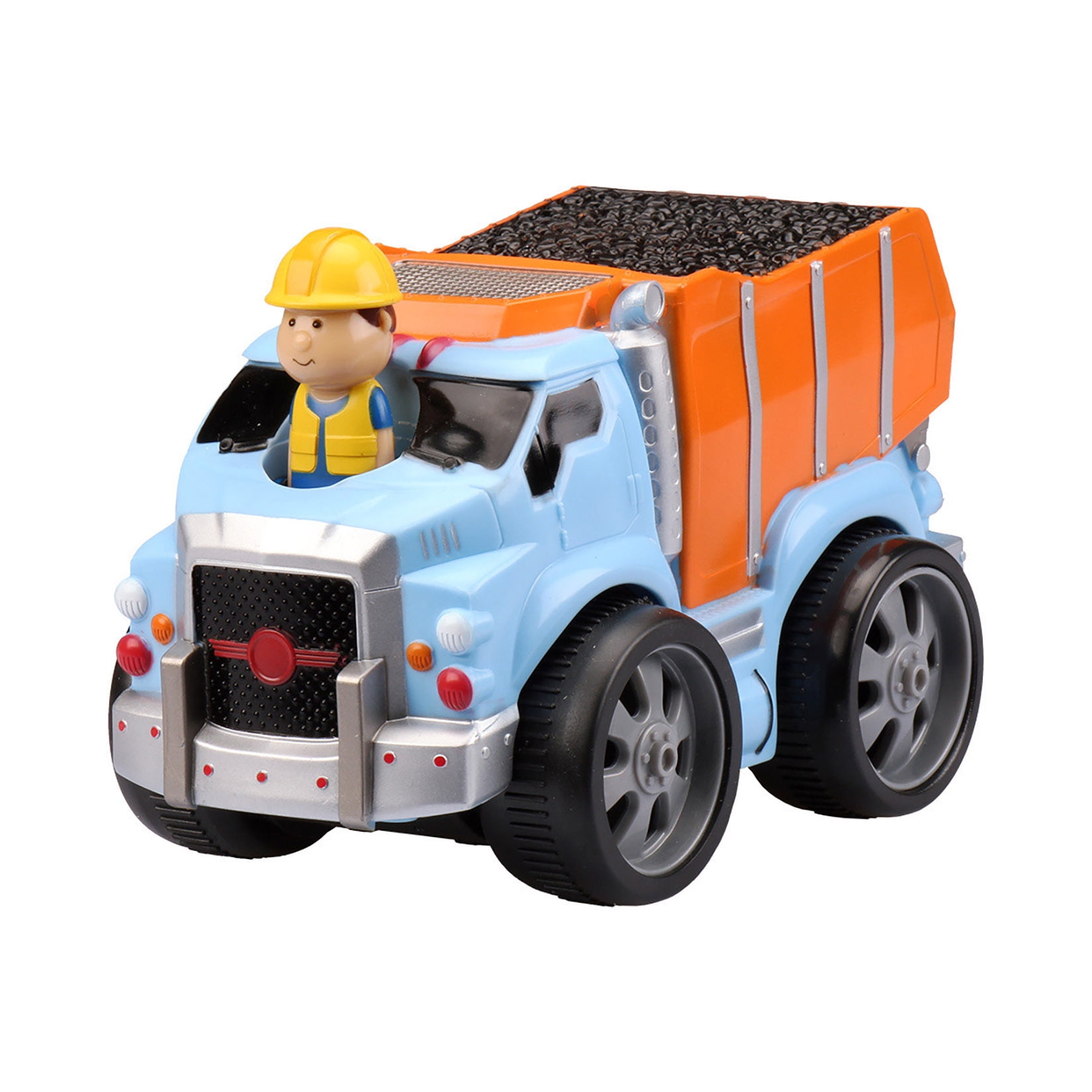 Kid Galaxy Soft Body Friction Power Gravel Truck w/ Moving