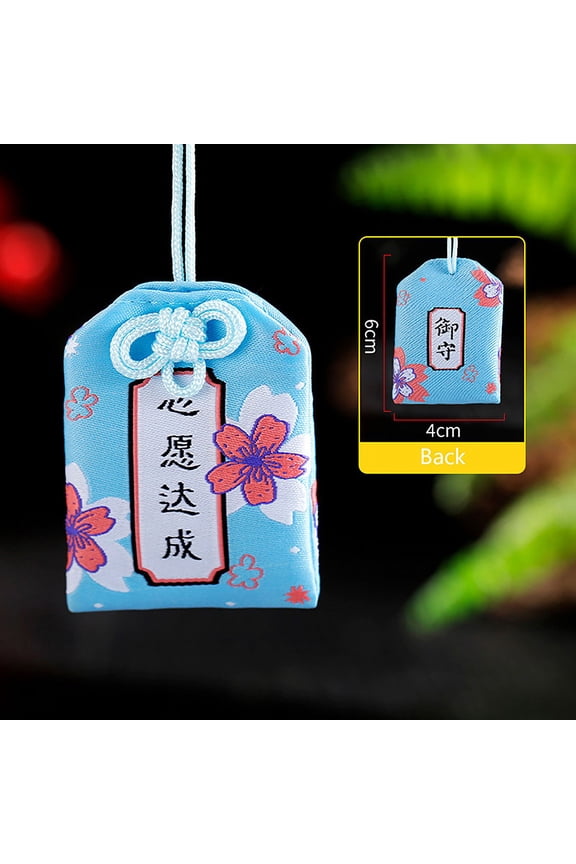 Kid Gift Pendant New Classic Japanese Prayer Imperial Amulet Omamori Fortune Success WorkGod Of Wealth Cartoon Blessing Bag