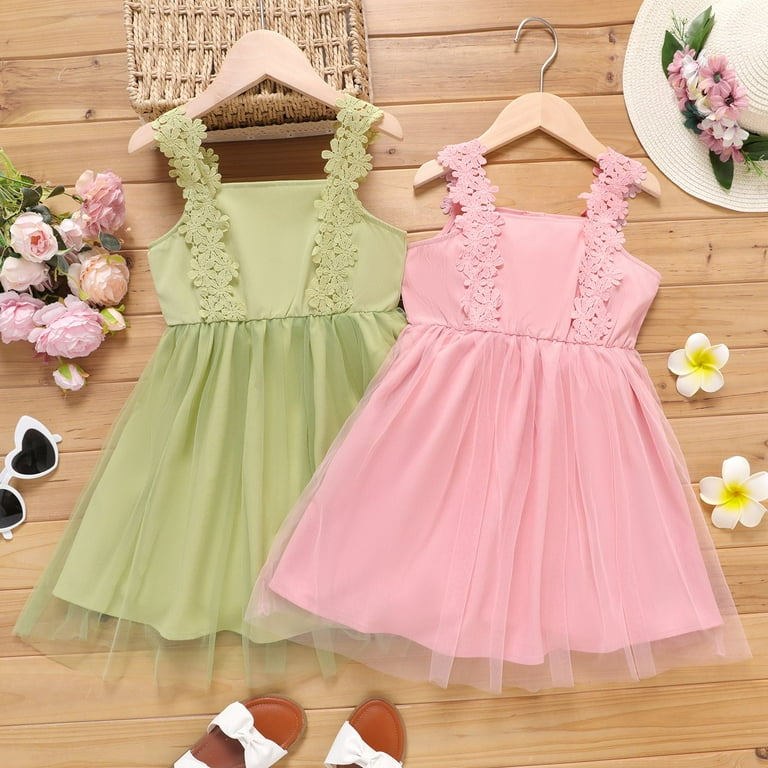 Adorable Floral Appliques Elegant Pink Dress Adorable Floral Appliques Elegant Pink Dress