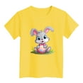 thumbnail image 1 of Kid Girls Boys Easter Outfit Easter Print Summer Tops Crewneck Tees Cute Shirts For Boys 6-8 Years, 1 of 3